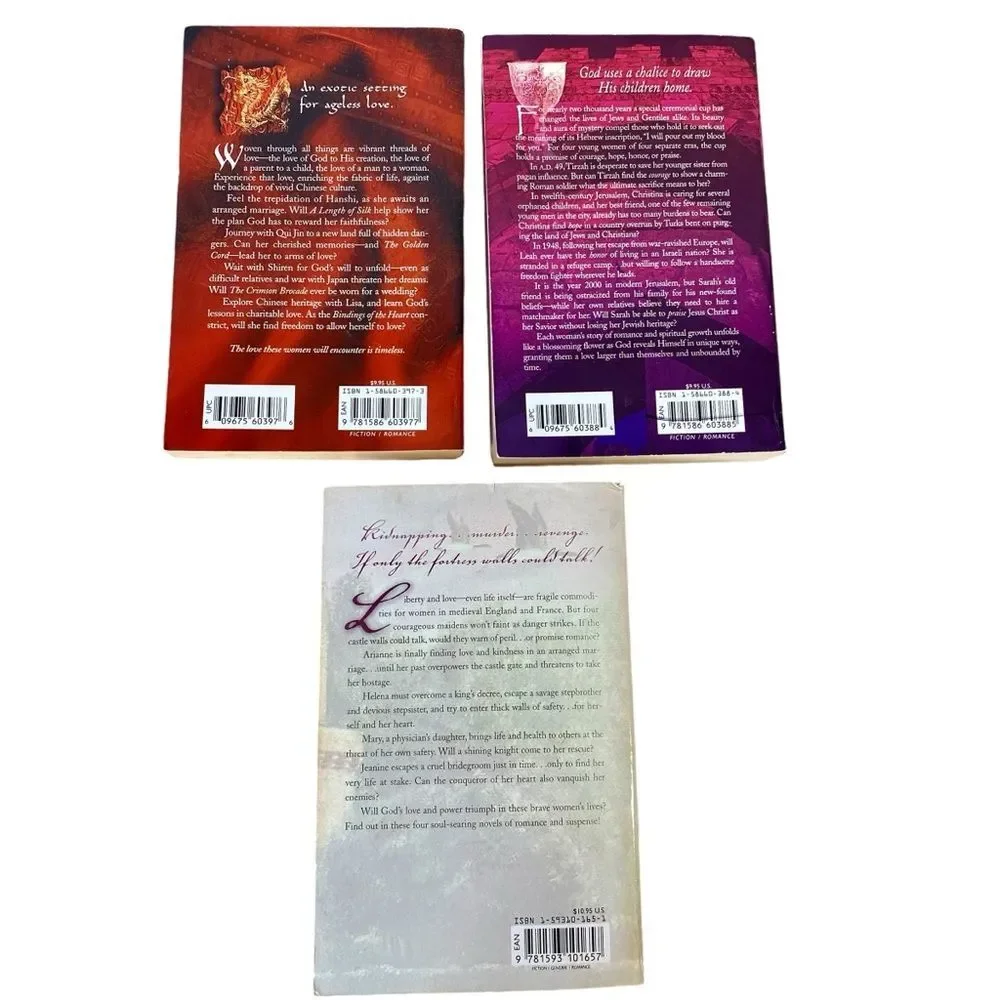 Romance & Love Collection Novels Paperback Book Bundles Set of 3 Book Sale